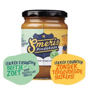 Pindakaas<br>3X Beetje Zoet - 3X Zonder Suiker