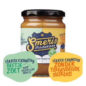 Pindakaas<br>3X Beetje Zoet - 3X Zonder Suiker